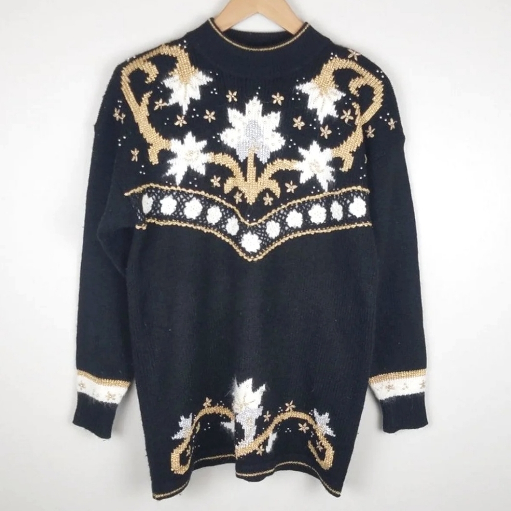 Vintage | Christmas Knitted Sweater size Large